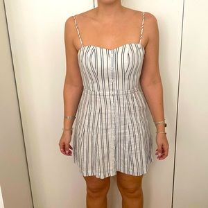 Kimchi Blue brand mini pin stripe dress